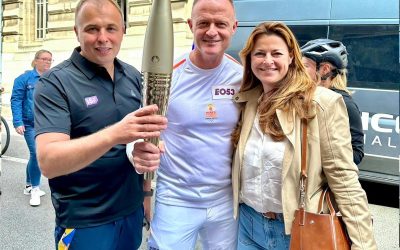 Paris 2024 Torch Relay run into Lille: SSF & ISF joined the spectacular Olympic light journey toward Paris